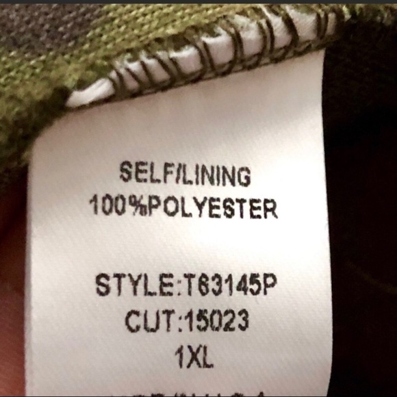 SALE!! Cute Diva Plus Camouflaged Vest - Picture 4 of 4